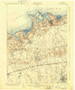 Setauket New York Historical topographic map, 1:62500 scale, 15 X 15 Minute, Year 1904