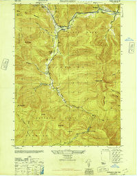 Shandaken New York Historical topographic map, 1:24000 scale, 7.5 X 7.5 Minute, Year 1946