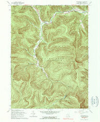 Shandaken New York Historical topographic map, 1:24000 scale, 7.5 X 7.5 Minute, Year 1960
