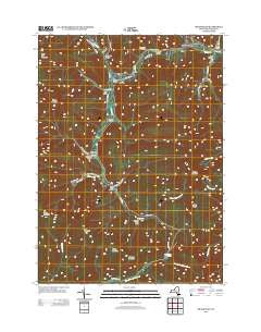 Shandaken New York Historical topographic map, 1:24000 scale, 7.5 X 7.5 Minute, Year 2013
