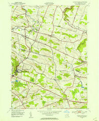 Sharon Springs New York Historical topographic map, 1:24000 scale, 7.5 X 7.5 Minute, Year 1943