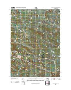 Sharon Springs New York Historical topographic map, 1:24000 scale, 7.5 X 7.5 Minute, Year 2013