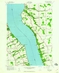 Sheldrake New York Historical topographic map, 1:24000 scale, 7.5 X 7.5 Minute, Year 1942