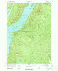 Shelving Rock New York Historical topographic map, 1:24000 scale, 7.5 X 7.5 Minute, Year 1966