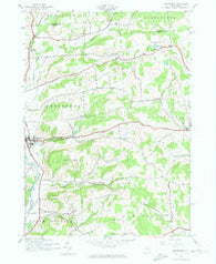 Sherburne New York Historical topographic map, 1:24000 scale, 7.5 X 7.5 Minute, Year 1943