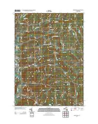 Sherburne New York Historical topographic map, 1:24000 scale, 7.5 X 7.5 Minute, Year 2013