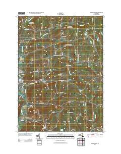 Sherburne New York Historical topographic map, 1:24000 scale, 7.5 X 7.5 Minute, Year 2013