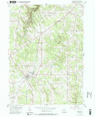 Sherman New York Historical topographic map, 1:24000 scale, 7.5 X 7.5 Minute, Year 1954