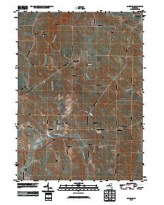 Sherman New York Historical topographic map, 1:24000 scale, 7.5 X 7.5 Minute, Year 2010