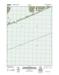 Shinnecock Inlet New York Historical topographic map, 1:24000 scale, 7.5 X 7.5 Minute, Year 2012