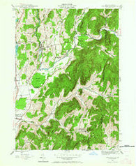 Shushan New York Historical topographic map, 1:24000 scale, 7.5 X 7.5 Minute, Year 1944