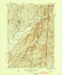 Shushan New York Historical topographic map, 1:31680 scale, 7.5 X 7.5 Minute, Year 1946