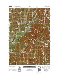 Shushan New York Historical topographic map, 1:24000 scale, 7.5 X 7.5 Minute, Year 2013