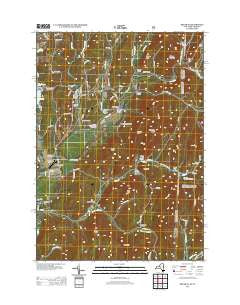 Shushan New York Historical topographic map, 1:24000 scale, 7.5 X 7.5 Minute, Year 2013