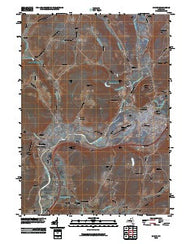 Sidney New York Historical topographic map, 1:24000 scale, 7.5 X 7.5 Minute, Year 2010