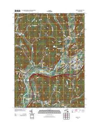 Sidney New York Historical topographic map, 1:24000 scale, 7.5 X 7.5 Minute, Year 2013