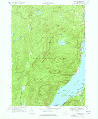 Silver Bay New York Historical topographic map, 1:24000 scale, 7.5 X 7.5 Minute, Year 1966