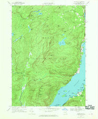 Silver Bay New York Historical topographic map, 1:24000 scale, 7.5 X 7.5 Minute, Year 1966