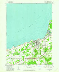 Silver Creek New York Historical topographic map, 1:24000 scale, 7.5 X 7.5 Minute, Year 1960