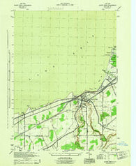 Silver Creek New York Historical topographic map, 1:31680 scale, 7.5 X 7.5 Minute, Year 1944