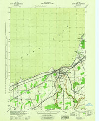 Silver Creek New York Historical topographic map, 1:31680 scale, 7.5 X 7.5 Minute, Year 1944