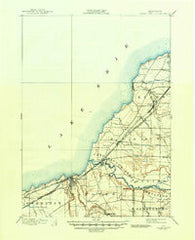 Silver Creek New York Historical topographic map, 1:62500 scale, 15 X 15 Minute, Year 1899