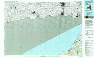 Silver Creek New York Historical topographic map, 1:100000 scale, 30 X 60 Minute, Year 1986