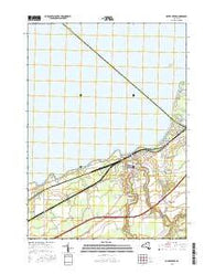 Silver Creek New York Current topographic map, 1:24000 scale, 7.5 X 7.5 Minute, Year 2016