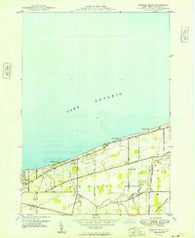 Sixmile Creek New York Historical topographic map, 1:24000 scale, 7.5 X 7.5 Minute, Year 1949