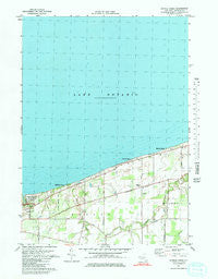 Sixmile Creek New York Historical topographic map, 1:25000 scale, 7.5 X 7.5 Minute, Year 1974