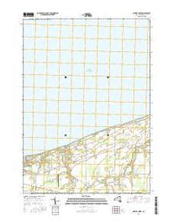 Sixmile Creek New York Current topographic map, 1:24000 scale, 7.5 X 7.5 Minute, Year 2016