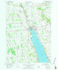 Skaneateles New York Historical topographic map, 1:24000 scale, 7.5 X 7.5 Minute, Year 1955