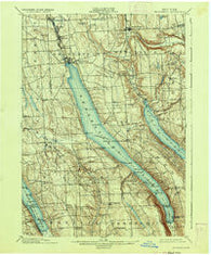 Skaneateles New York Historical topographic map, 1:62500 scale, 15 X 15 Minute, Year 1902