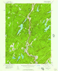 Sloatsburg New York Historical topographic map, 1:24000 scale, 7.5 X 7.5 Minute, Year 1955