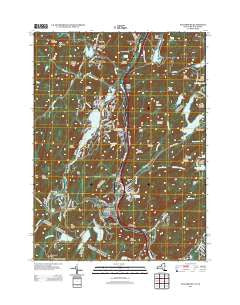 Sloatsburg New York Historical topographic map, 1:24000 scale, 7.5 X 7.5 Minute, Year 2013