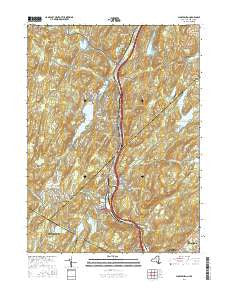 Sloatsburg New York Current topographic map, 1:24000 scale, 7.5 X 7.5 Minute, Year 2016