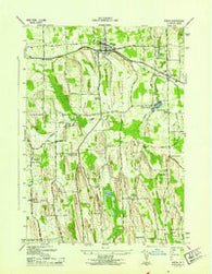 Sodus New York Historical topographic map, 1:31680 scale, 7.5 X 7.5 Minute, Year 1943