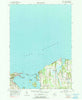 Sodus Point New York Historical topographic map, 1:24000 scale, 7.5 X 7.5 Minute, Year 1953
