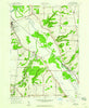 Sonyea New York Historical topographic map, 1:24000 scale, 7.5 X 7.5 Minute, Year 1943