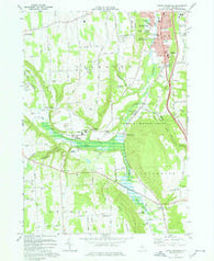 South Onondaga New York Historical topographic map, 1:24000 scale, 7.5 X 7.5 Minute, Year 1973