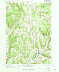South Ostelic New York Historical topographic map, 1:24000 scale, 7.5 X 7.5 Minute, Year 1943