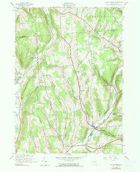 South Otselic New York Historical topographic map, 1:24000 scale, 7.5 X 7.5 Minute, Year 1943