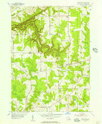 South Ripley New York Historical topographic map, 1:24000 scale, 7.5 X 7.5 Minute, Year 1954