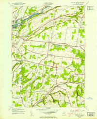 South Rutland New York Historical topographic map, 1:24000 scale, 7.5 X 7.5 Minute, Year 1943
