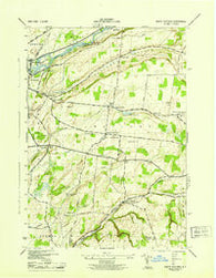 South Rutland New York Historical topographic map, 1:31680 scale, 7.5 X 7.5 Minute, Year 1943