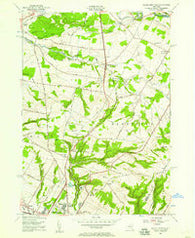 South Trenton New York Historical topographic map, 1:24000 scale, 7.5 X 7.5 Minute, Year 1955