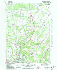 South Trenton New York Historical topographic map, 1:24000 scale, 7.5 X 7.5 Minute, Year 1983