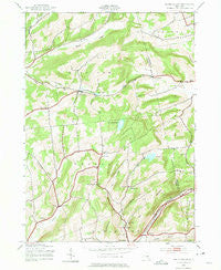 South Valley New York Historical topographic map, 1:24000 scale, 7.5 X 7.5 Minute, Year 1943