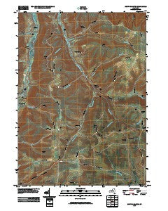 South Canisteo New York Historical topographic map, 1:24000 scale, 7.5 X 7.5 Minute, Year 2010
