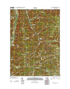 South Canisteo New York Historical topographic map, 1:24000 scale, 7.5 X 7.5 Minute, Year 2013
